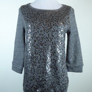 NWT THREE DOTS KNIT SWEATER TOP S